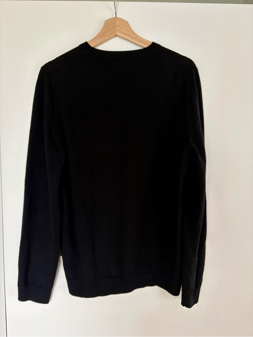 Frank & Oak Crewneck Sweater in Black